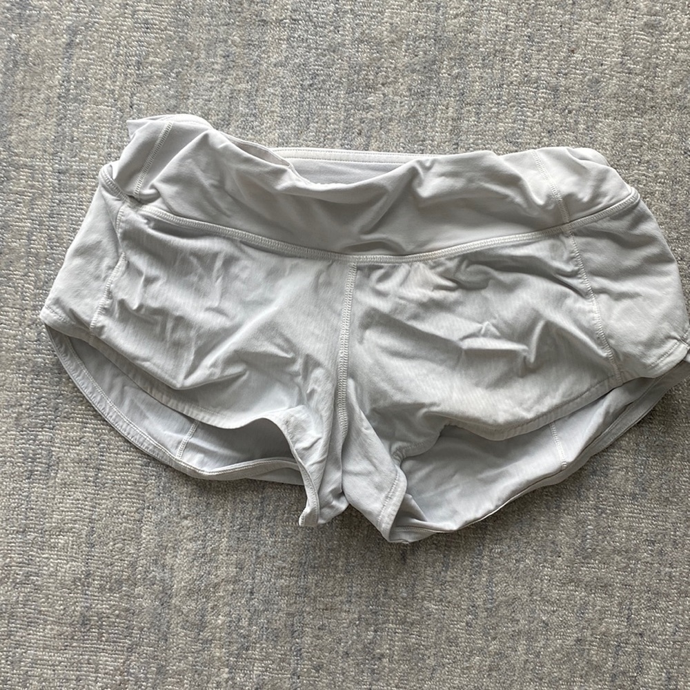 Lululemon white shorts